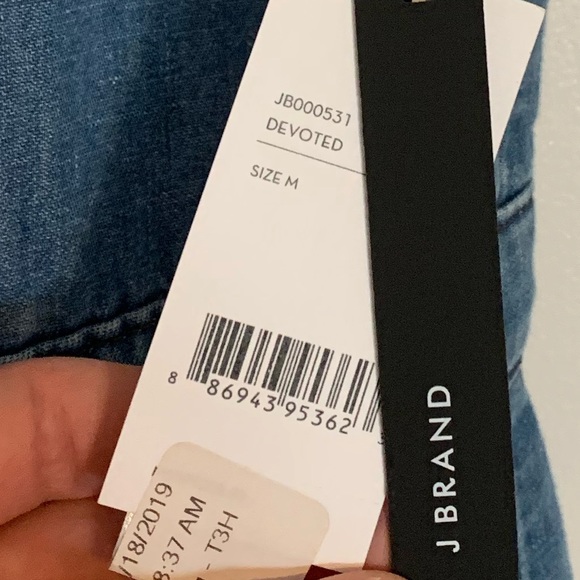 Brand New Jean Romper with Pockets - Picture 5 of 5